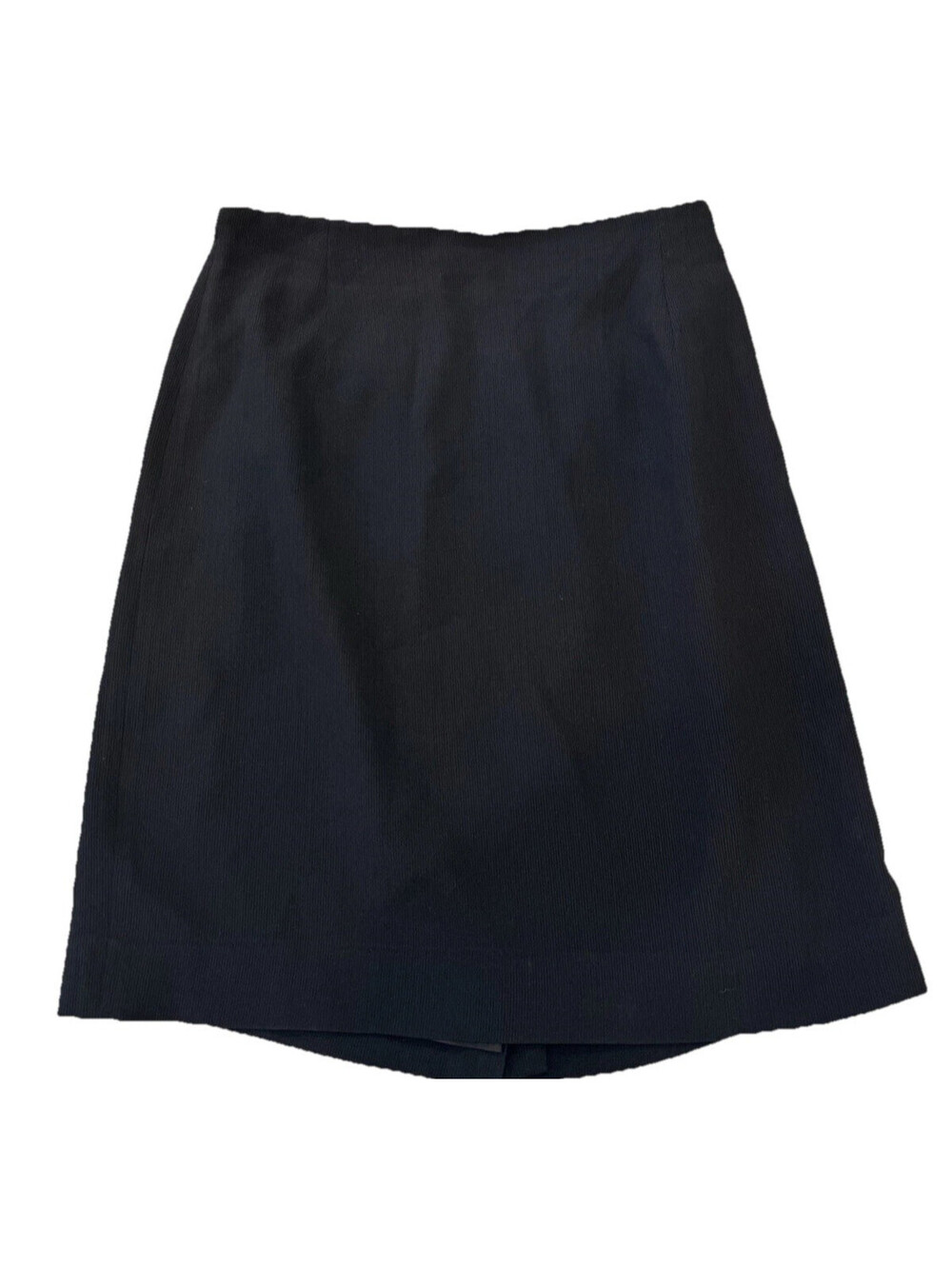 Garfield & Marks Knee Length‎ Skirt VTG Womens 8 Black Designer Dark Feminine